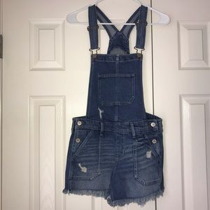 Hollister Short Overalls